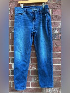 Old Navy Boyfriend Fit Blue Denim Jeans